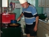 2002 Norman making curry.